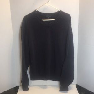 LANDS END 100% BAUMWOLLE HEAVYWEIGHT SWEATER SIZE M 38/40